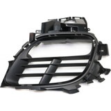 For Porsche Panamera Fog Light Cover 2013 Driver Side | Textured Black | Retaining Frame | DOT / SAE Compliance | PO1038103 | 970505985011 (CLX-M0-USA-REPP108004-CL360A70)