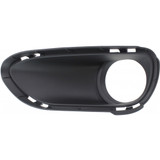 For Porsche Cayenne Fog Light Cover 2011 12 13 2014 Driver Side | Black | Turbo Model | DOT / SAE Compliance | PO1038105 | 95850509300 (CLX-M0-USA-REPP108204-CL360A70)