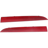 For Chevy Traverse Rear Bumper Reflector 2013 14 15 16 2017 | CAPA (CLX-M0-USA-REPC734908Q-CL360A72-PARENT1)
