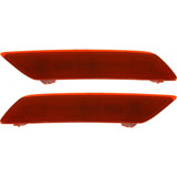 For Honda Civic Rear Bumper Reflector 2013 2014 2015 Sedan CAPA (CLX-M0-USA-REPH734910Q-CL360A70-PARENT1)