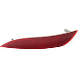 For Ford Focus Rear Bumper Reflector 2015 16 17 2018 | Excludes RS Model | Hatchback | CAPA (CLX-M0-USA-REPF734920Q-CL360A70-PARENT1)
