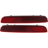 For Chevy Trax Rear Bumper Reflector 2013 14 15 2016 | CAPA (CLX-M0-USA-REPG734902Q-CL360A71-PARENT1)