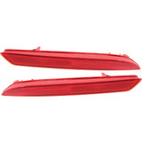 For Honda Fit Rear Bumper Reflector 2013 2014 CAPA (CLX-M0-USA-REPH731908Q-CL360A73-PARENT1)