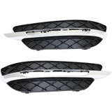 CarLights360: For 2012 2013 2014 Mercedes-Benz C300 Fog Light Bezel Bracket (CLX-M1-439-2509L-UD-CL360A2-PARENT1)