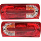 CarLights360: For 2007 2008 Mercedes-Benz G500 Tail Light Assembly w/ Bulbs (CLX-M1-439-1953L-AQ-CL360A1-PARENT1)