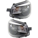 CarLights360: For 2014-2019 Kia Soul Headlight Assembly w/ Bulbs Black Housing CAPA Certified (CLX-M1-322-1147L-AC2-CL360A1-PARENT1)