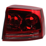 CarLights360: For 2006 2007 2008 Dodge Charger Tail Light Assembly w/Bulbs DOT Certified (CLX-M1-333-1915L-AF-CL360A1-PARENT1)