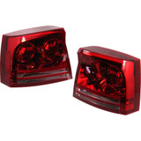 CarLights360: For 2006 2007 2008 Dodge Charger Tail Light Assembly w/Bulbs DOT Certified (CLX-M1-333-1915L-AF-CL360A1-PARENT1)