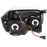 CarLights360: For 2005 2006 2007 DODGE MAGNUM Headlight Assembly w/ Bulbs Black Housing-DOT Certified (CLX-M1-333-1111L-AF2-CL360A1-PARENT1)