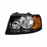 CarLight360: For 2003 04 05 2006 Ford Expedition Headlight Assembly w/Bulbs Black Housing DOT Certified (CLX-M1-329-1118L-AF2-CL360A1-PARENT1)