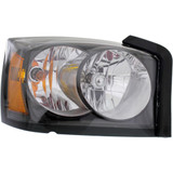 CarLights360: For 2006 2007 Dodge Dakota Headlight Assembly w/Bulbs Black Housing DOT Certified (CLX-M1-333-1112L-AF2-CL360A1-PARENT1)