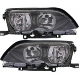 CarLights360: For 2002 2003 2004 2005 BMW 325i Headlight Assembly w/Bulbs Black Housing (CLX-M1-343-1109L-AS2-CL360A1-PARENT1)