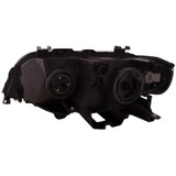 CarLights360: For 2000 2001 2002 03 BMW X5|Headlight Assembly w/Bulbs Black Housing (CLX-M1-343-1120L-AS2Y-CL360A1-PARENT1)