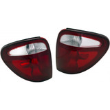 CarLights360: For 2001 2002 2003 Dodge Caravan Tail Light Assembly w/Bulbs DOT Certified (CLX-M1-333-1902L-AF-CL360A3-PARENT1)