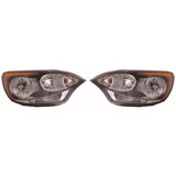 CarLights360: For 2012-2017 Kia Rio Headlight Assembly w/ Bulbs Black Housing (CLX-M1-322-1137L-AS2-CL360A1-PARENT1)