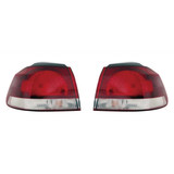 CarLights360: For 2010 2011 2012 2013 2014 VOLKSWAGEN GOLF Tail Light Assembly (CLX-M1-340-1930L-US-CL360A1-PARENT1)