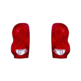 CarLights360: For 2004-2009 Dodge Durango Tail Light Assembly CAPA Certified (CLX-M1-333-1910L-UC-CL360A2-PARENT1)