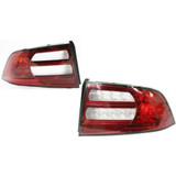 CarLights360: For 2007 2008 Acura TL Tail Light Assembly DOT Certified (CLX-M1-326-1901L-UF4-CL360A1-PARENT1)
