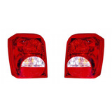 CarLights360: For 2007 Dodge Caliber Tail Light Assembly w/Bulbs CAPA Certified (CLX-M1-333-1917L-AC-CL360A1-PARENT1)