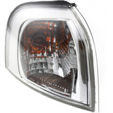 CarLights360: For 2004 2005 06 Volvo S80 Corner Signal Light Chrome w/ Bulbs - Replacement for VO2520111 (CLX-M1-772-1514L-AS1-CL360A1-PARENT1)