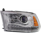 CarLights360: For 2013 2014 2015 Ram 2500 Headlight Assembly Chrome w/Bulbs (CLX-M1-333-1137L-AS1-CL360A2-PARENT1)
