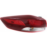 CarLights360: For 2017 2018 Hyundai Elantra Tail Light Assembly w/Bulbs DOT Certified (CLX-M1-320-1971L-AF-CL360A1-PARENT1)