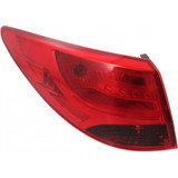 CarLights360: For 2010-2015 Hyundai Tucson Tail Light Assembly w/Bulbs DOT Certified (CLX-M1-320-1951L-AF-CL360A1-PARENT1)