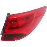 CarLights360: For 2010-2015 Hyundai Tucson Tail Light Assembly w/Bulbs DOT Certified (CLX-M1-320-1951L-AF-CL360A1-PARENT1)