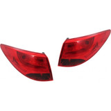 CarLights360: For 2010-2015 Hyundai Tucson Tail Light Assembly w/Bulbs DOT Certified (CLX-M1-320-1951L-AF-CL360A1-PARENT1)