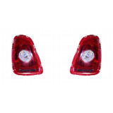 CarLights360: For 2007 08 09 2010 Mini Cooper Tail Light Assembly with / Bulbs - Replacement for MC2800104 (CLX-M1-881-1908L-AQ-CL360A1-PARENT1)