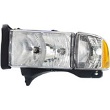 CarLights360: For 2002 DODGE RAM 2500 Headlight Assembly (CLX-M1-333-1102L-USC-CL360A1-PARENT1)