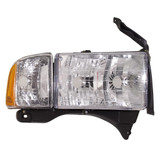 CarLights360: For 2002 DODGE RAM 2500 Headlight Assembly (CLX-M1-333-1102L-USC-CL360A1-PARENT1)
