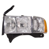 CarLights360: For 2002 DODGE RAM 2500 Headlight Assembly (CLX-M1-333-1102L-USC-CL360A1-PARENT1)