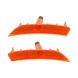 CarLights360: For 2015 2016 2017 Chrysler 200 Side Marker Light Assembly w/Bulbs CAPA Certified (CLX-M1-332-1423L-AC-CL360A1-PARENT1)