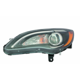 CarLights360: For 2011 Chrysler 200 Headlight Assembly w/ Bulbs Black Housing DOT Certified (CLX-M1-332-1192L-AFN2-CL360A1-PARENT1)