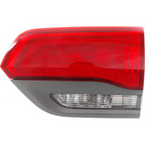 CarLights360: For 2014-2018 Jeep Grand Cherokee Tail Light Inner w/ Bulbs CAPA Certified (CLX-M1-332-1306L-AC6-CL360A1-PARENT1)