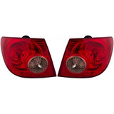 CarLights360: For 2005 2006 2007 2008 Toyota Corolla Tail Light Assembly w/Bulbs DOT Certified (CLX-M1-311-1942L-AF-PR-CL360A1-PARENT1)