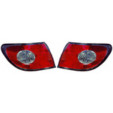 CarLights360: For 2002 2003 LEXUS ES300 Tail Light Assembly w/Bulbs DOT Certified (CLX-M1-311-1959L-AF-CL360A1-PARENT1)