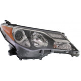 CarLights360: For 2013 2014 2015 Toyota RAV4 Headlight Assembly w/Bulbs Black Housing DOT Certified (CLX-M1-311-11D5L-AF2-CL360A1-PARENT1)