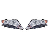CarLights360: For 2009 2010 2011 2012 TOYOTA VENZA Head Light Assembly (CLX-M1-311-11B6LMAFHM-CL360A1-PARENT1)