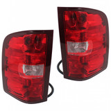 CarLights360: For 2010 GMC Sierra 3500 HD Tail Light Assembly w/ Bulbs DOT Certified (CLX-M1-334-1933L-AFN-CL360A6-PARENT1)