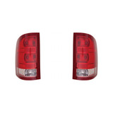 CarLights360: For 2010 2011 2012 GMC Sierra 2500 HD Tail Light Assembly w/ Bulbs DOT Certified (CLX-M1-334-1934L-AFN-CL360A2-PARENT1)