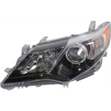 CarLights360: For 2012 2013 2014 Toyota Camry Headlight Assembly w/Bulbs Black Housing DOT Certified (CLX-M1-311-11C8L-AF2-CL360A1-PARENT1)