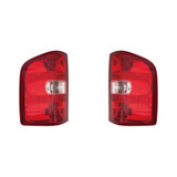 CarLights360: For 2010 2011 Chevy Silverado 1500 Tail Light Assembly w/ Bulbs DOT Certified (CLX-M1-334-1933L-AFN-CL360A1-PARENT1)