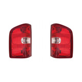 CarLights360: For 2010 2011 Chevy Silverado 1500 Tail Light Assembly w/ Bulbs DOT Certified (CLX-M1-334-1933L-AFN-CL360A1-PARENT1)