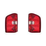 CarLights360: For 2011 Chevy Silverado 2500 HD Tail Light Assembly w/ Bulbs DOT Certified (CLX-M1-334-1933L-AFN-CL360A2-PARENT1)