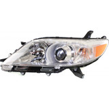 CarLights360: For 2011-2018 Toyota Sienna Headlight Assembly DOT Certified w/ Bulbs Halogen w/o LED DRL Type (Trim: Base ; CE ; LE ; Limited ; XLE) (CLX-M0-20-9138-00-1-CL360A1-PARENT1)