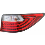 CarLights360: For 2013 2014 2015 Lexus ES350 Tail Light Assembly DOT Certified w/Bulbs (CLX-M0-11-6546-00-1-CL360A2-PARENT1)