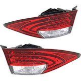 CarLights360: For 2013 2014 2015 Lexus ES350 Tail Light Assembly DOT Certified w/Bulbs (CLX-M0-11-6546-00-1-CL360A2-PARENT1)