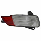 CarLights360: For 2016 2017 2018 Honda Pilot Tail Light Back Up Assembly CAPA Certified w/Bulbs (CLX-M0-17-5598-00-9-CL360A1-PARENT1)